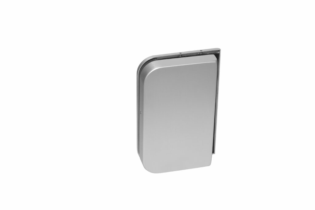 Dorma Gegenkasten für selbstverriegelndes Panikschloss SVP5000, DIN links, Leichtmetall Silber eloxiert (150) - Silber N 600 ST, 05.252.150