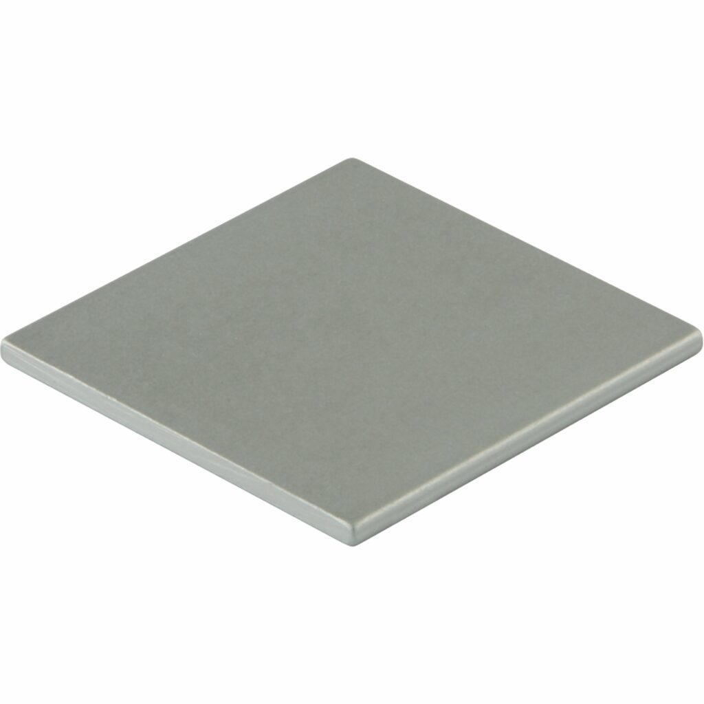 Dorma Endkappe zu Wandanschlussprofil, 15-19 mm Glas, Leichtmetall Silber eloxiert (150) - Silber N 600 ST, 07.065.150