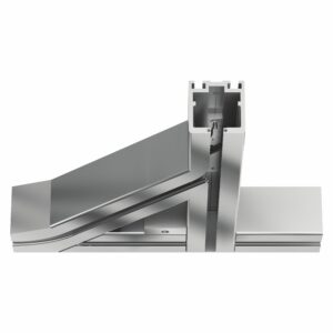 Dorma HSW-ES Modul Ausrücksituation links, Leichtmetall roh (100) - Aluminium R 600, 40.016.100